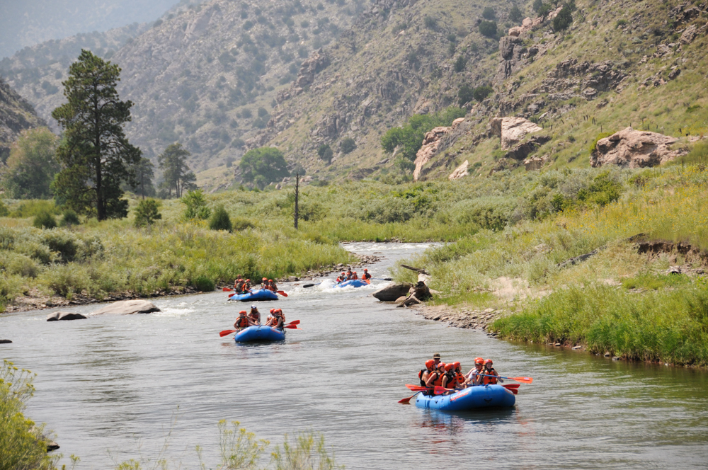 White Water Rafting Near Colorado Springs Echo Canyon Rafting