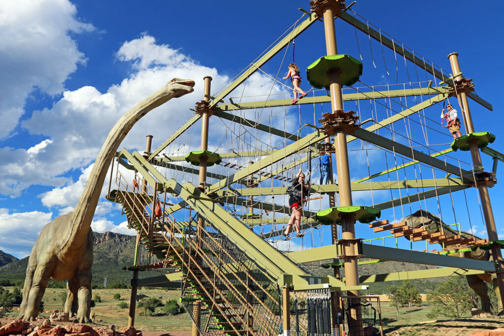 Dinosaur Experience Ropes Course