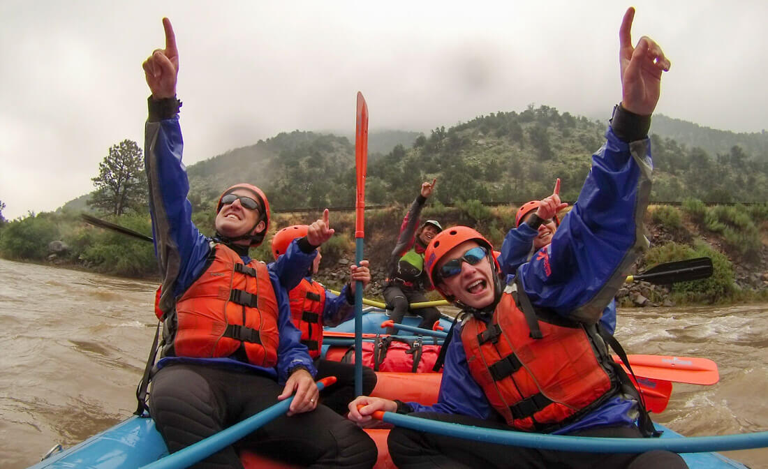 Rafting in the Rain with Echo Canyon