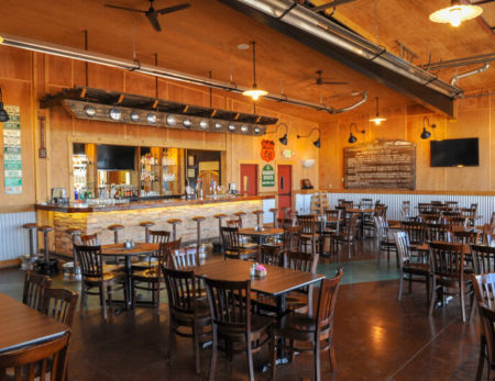 8 Mile Bar & Grill indoor seating